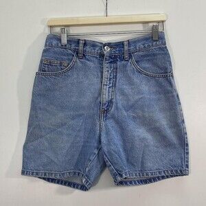 90 S Green Box Denim Shorts E 3 C 6